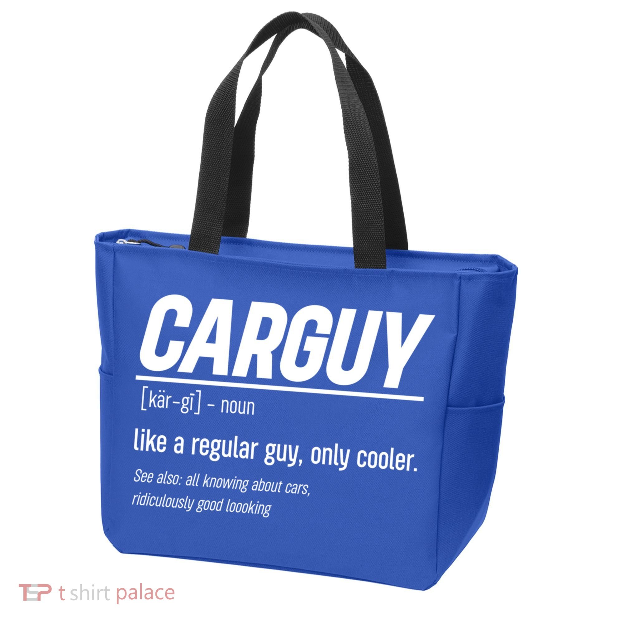 Funny Car Guy Definition Meaningful Gift Tote Bag