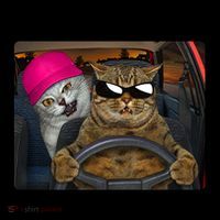 Funny Cats Get In Loser We're Getting Tacos Coffee Mug thumb 5