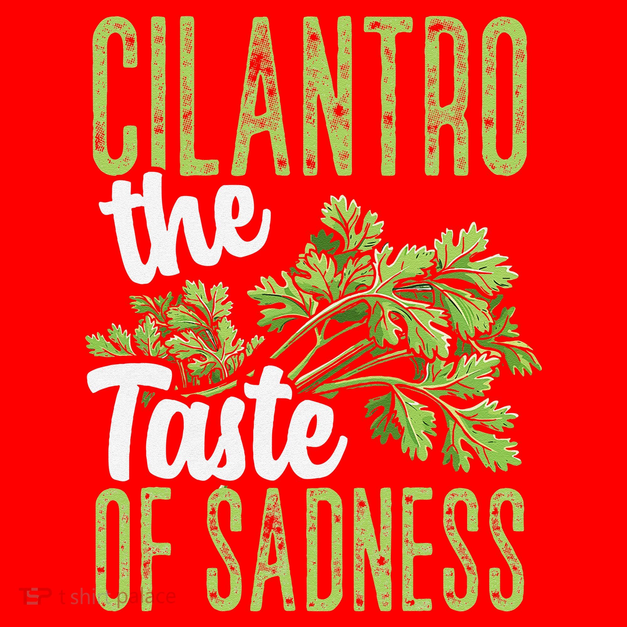 Funny Cilantro Green Herb Dislike Bad Taste Of Sadness Santa Hat