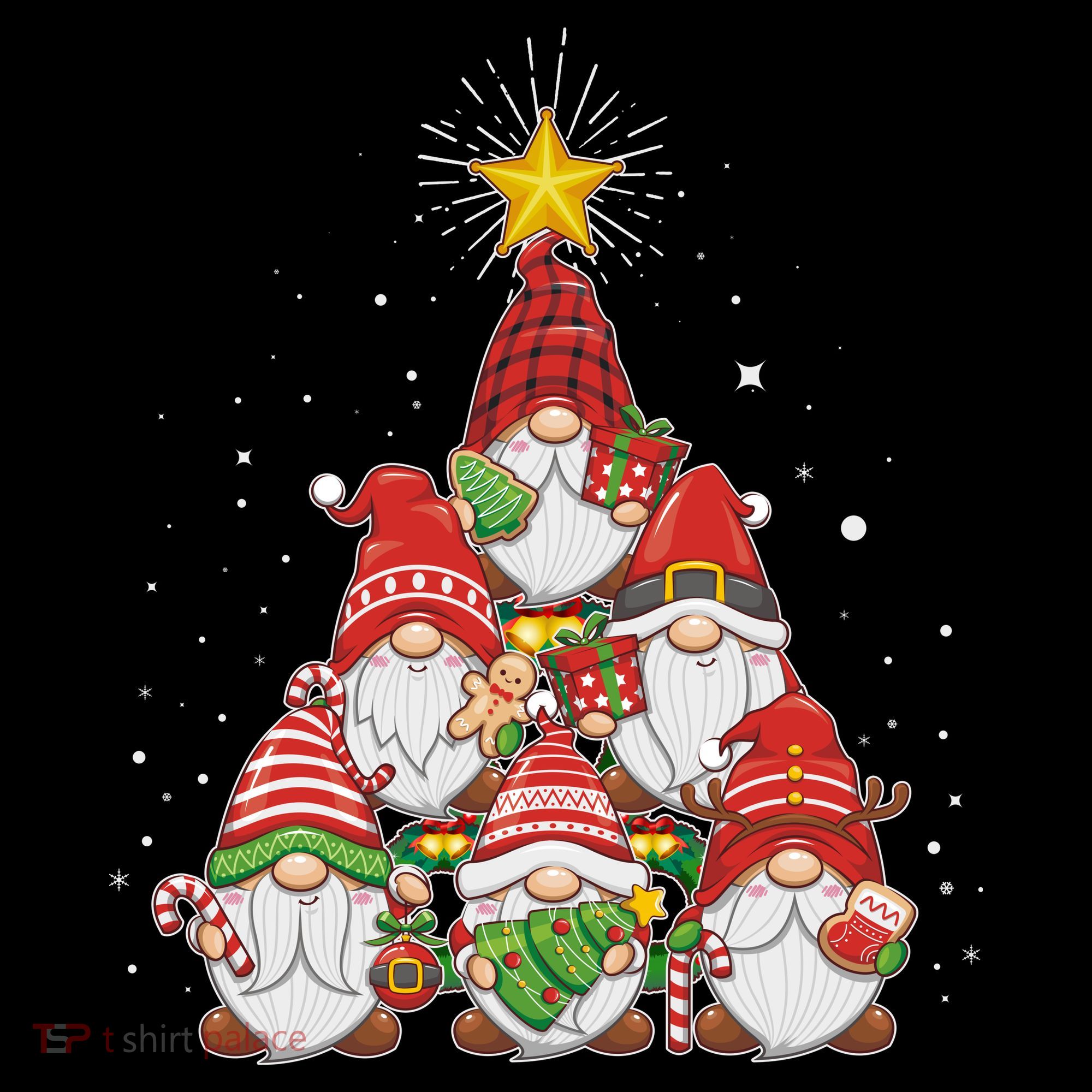 Funny Christmas Gnome Tree Visor