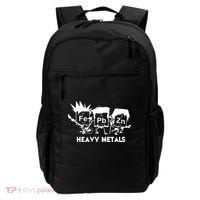 Funny Chemistry Gift Heavy Metals Backpack thumb 0