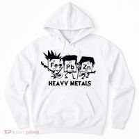 Funny Chemistry Gift Heavy Metals Hoodie thumb 0