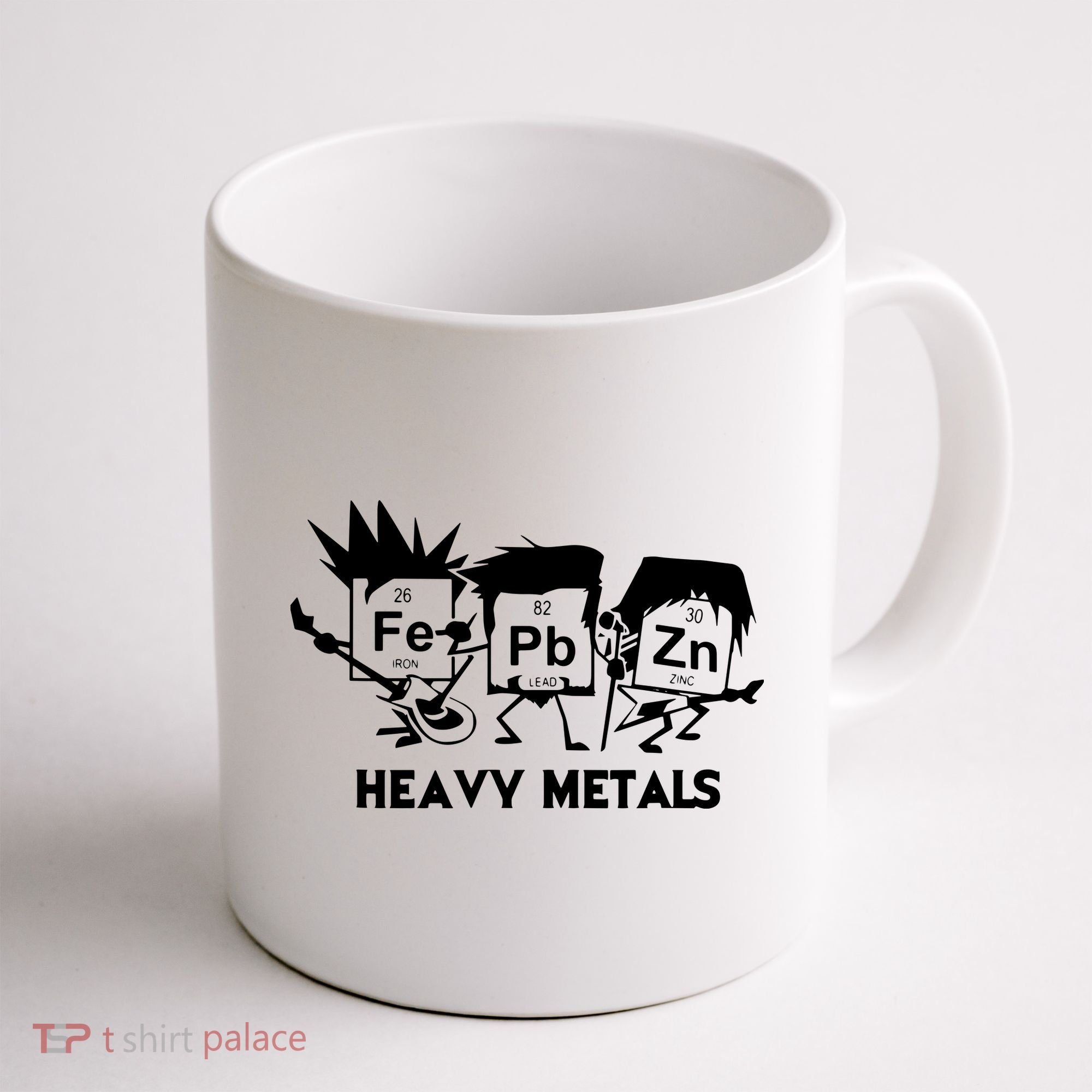 Funny Chemistry Gift Heavy Metals Coffee Mug