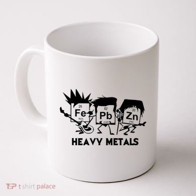 Funny Chemistry Gift Heavy Metals Coffee Mug