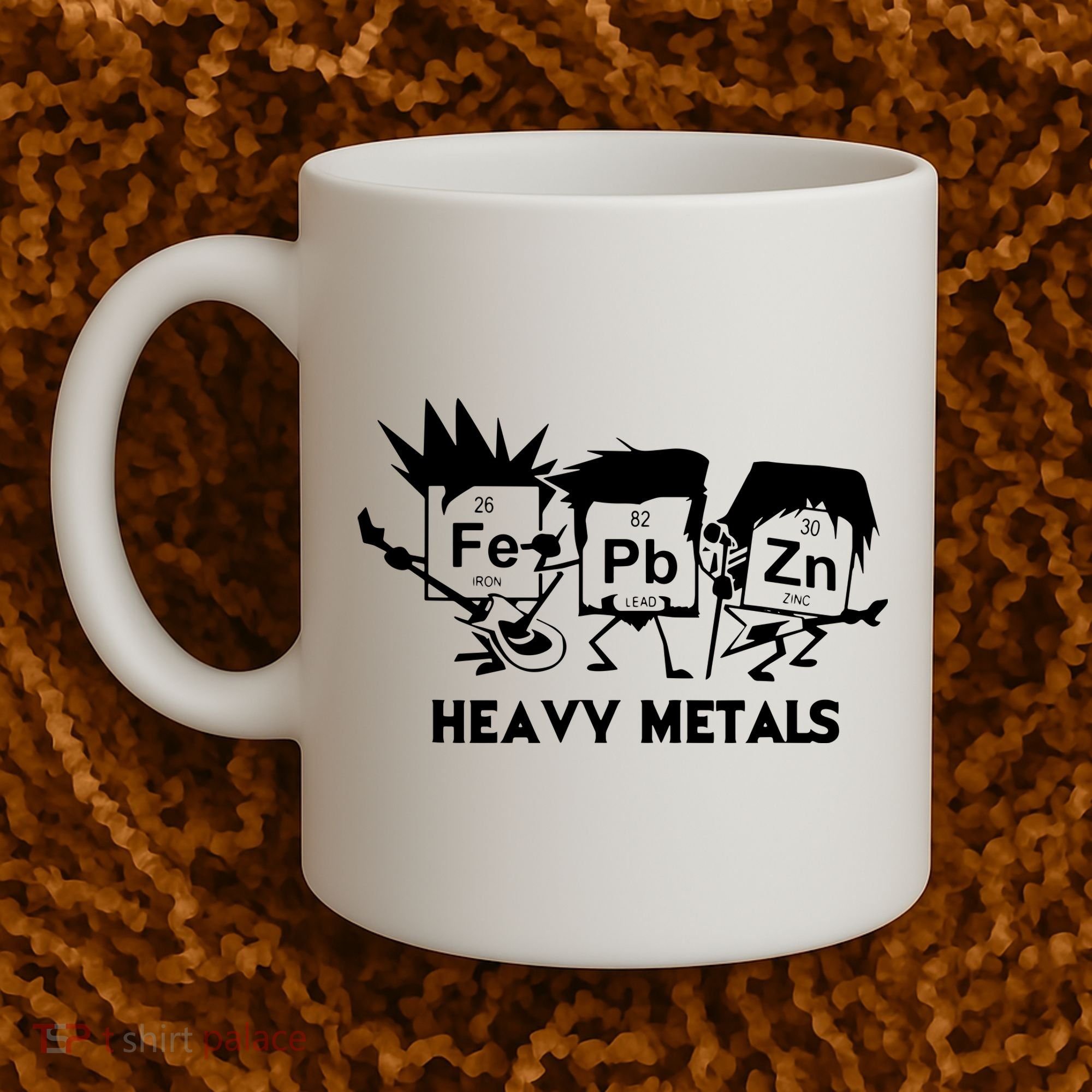 Funny Chemistry Gift Heavy Metals Coffee Mug