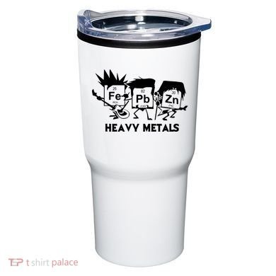 Funny Chemistry Gift Heavy Metals Tumbler