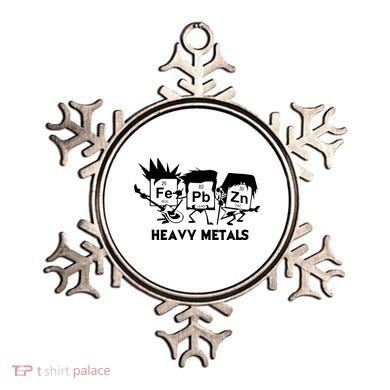 Funny Chemistry Gift Heavy Metals Ornament