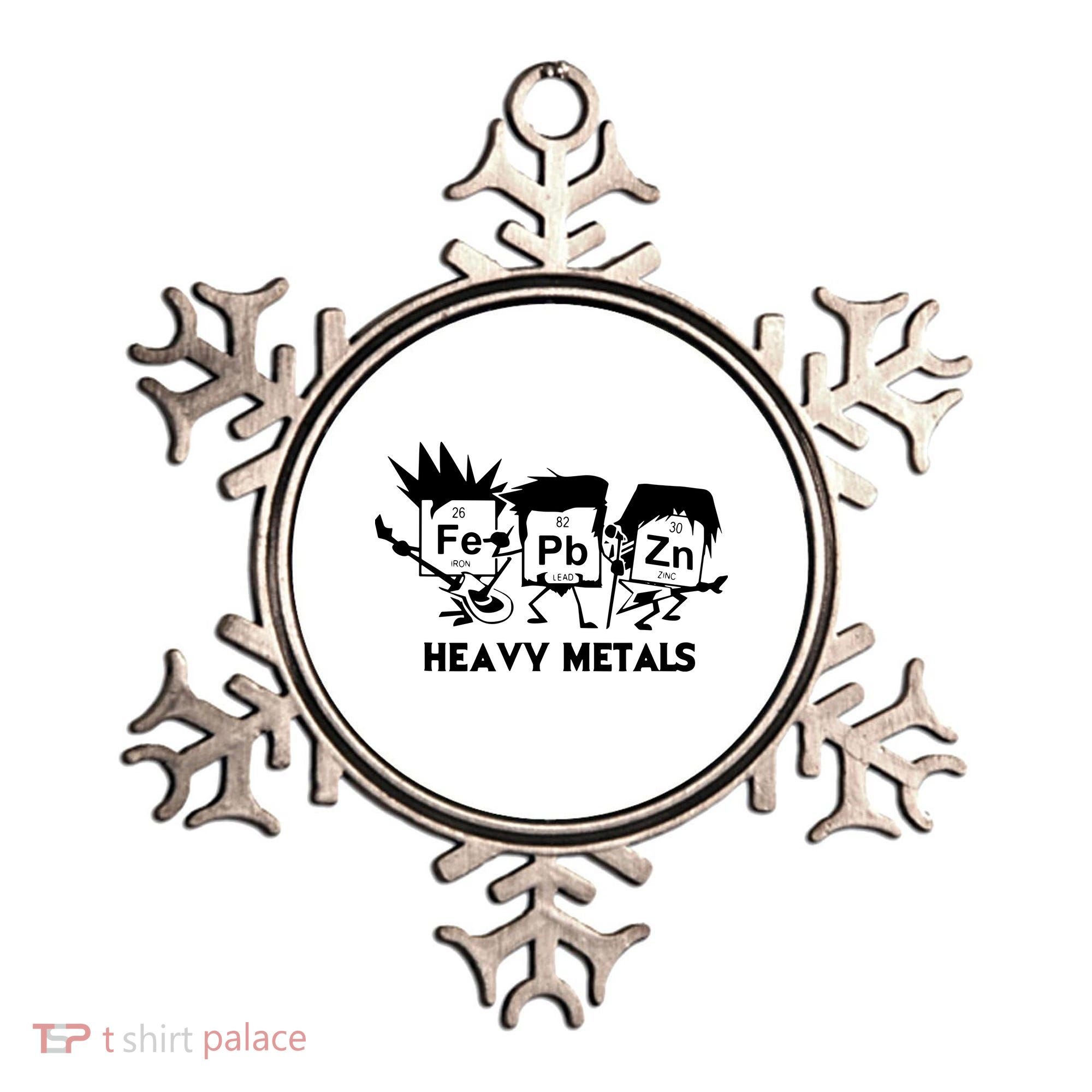 Funny Chemistry Gift Heavy Metals Ornament