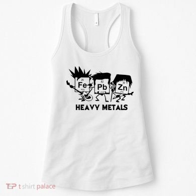 Funny Chemistry Gift Heavy Metals Women's Tank Top