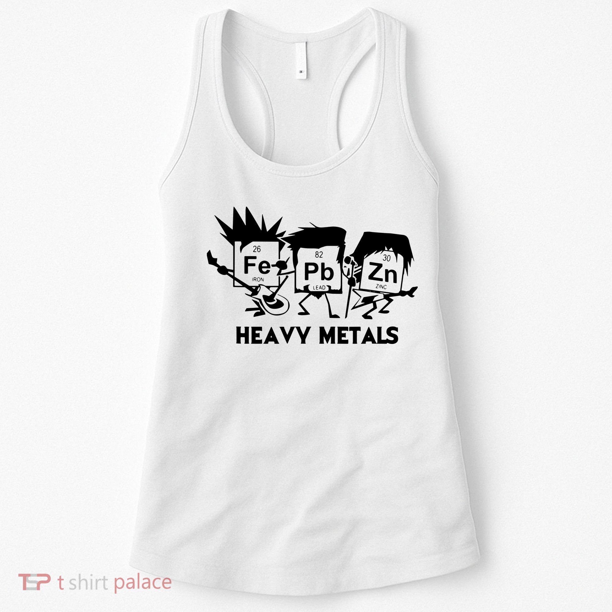 Funny Chemistry Gift Heavy Metals Women's Tank Top