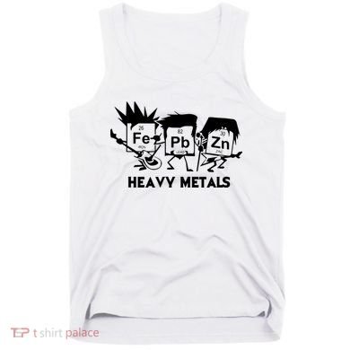 Funny Chemistry Gift Heavy Metals Tank Top