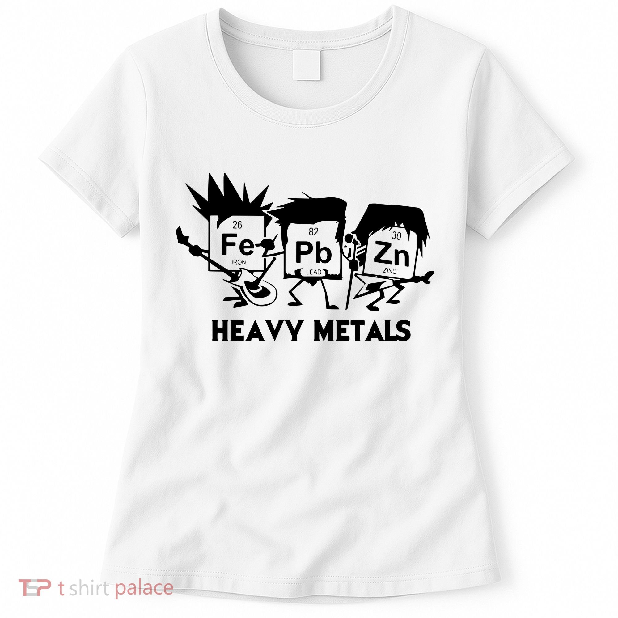 Funny Chemistry Gift Heavy Metals Women's T-Shirt