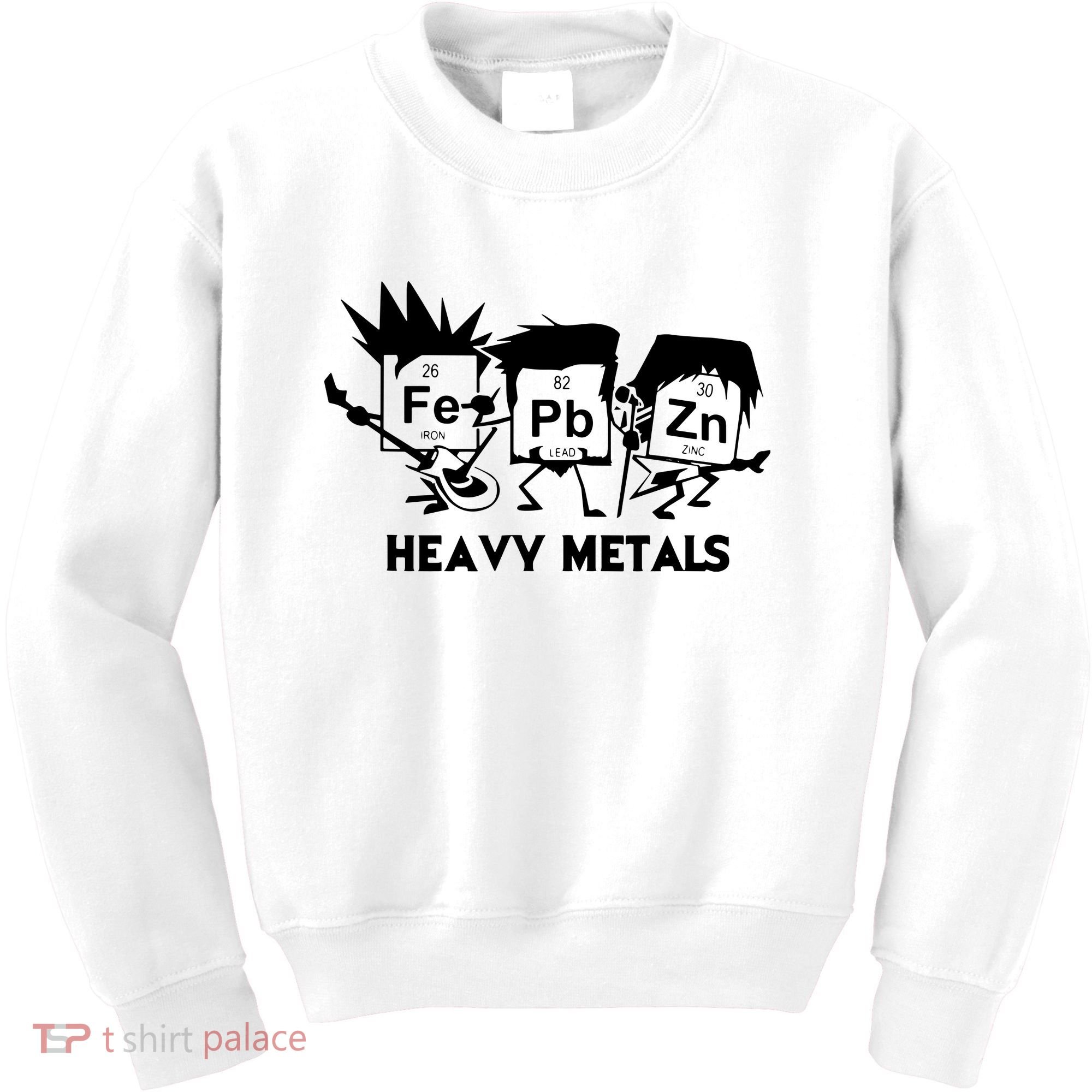 Funny Chemistry Gift Heavy Metals Kids Sweatshirt
