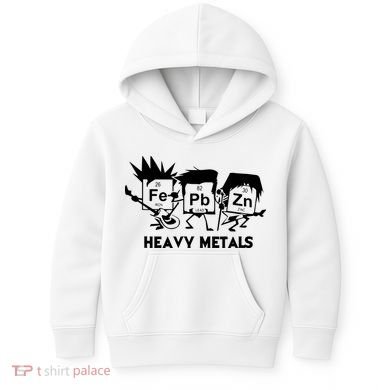 Funny Chemistry Gift Heavy Metals Kids Hoodie