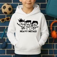 Funny Chemistry Gift Heavy Metals Kids Hoodie thumb 2