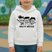 Funny Chemistry Gift Heavy Metals Kids Hoodie thumb 3
