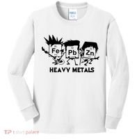 Funny Chemistry Gift Heavy Metals Kids Long Sleeve Shirt thumb 0