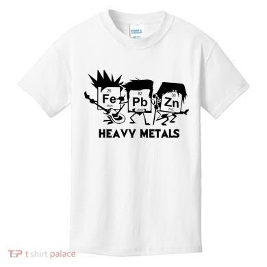 Funny Chemistry Gift Heavy Metals Kids T-Shirt