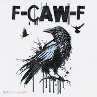 F-CAW-F Crow Grunge Adult Humor  Women's Hoodie thumb 2