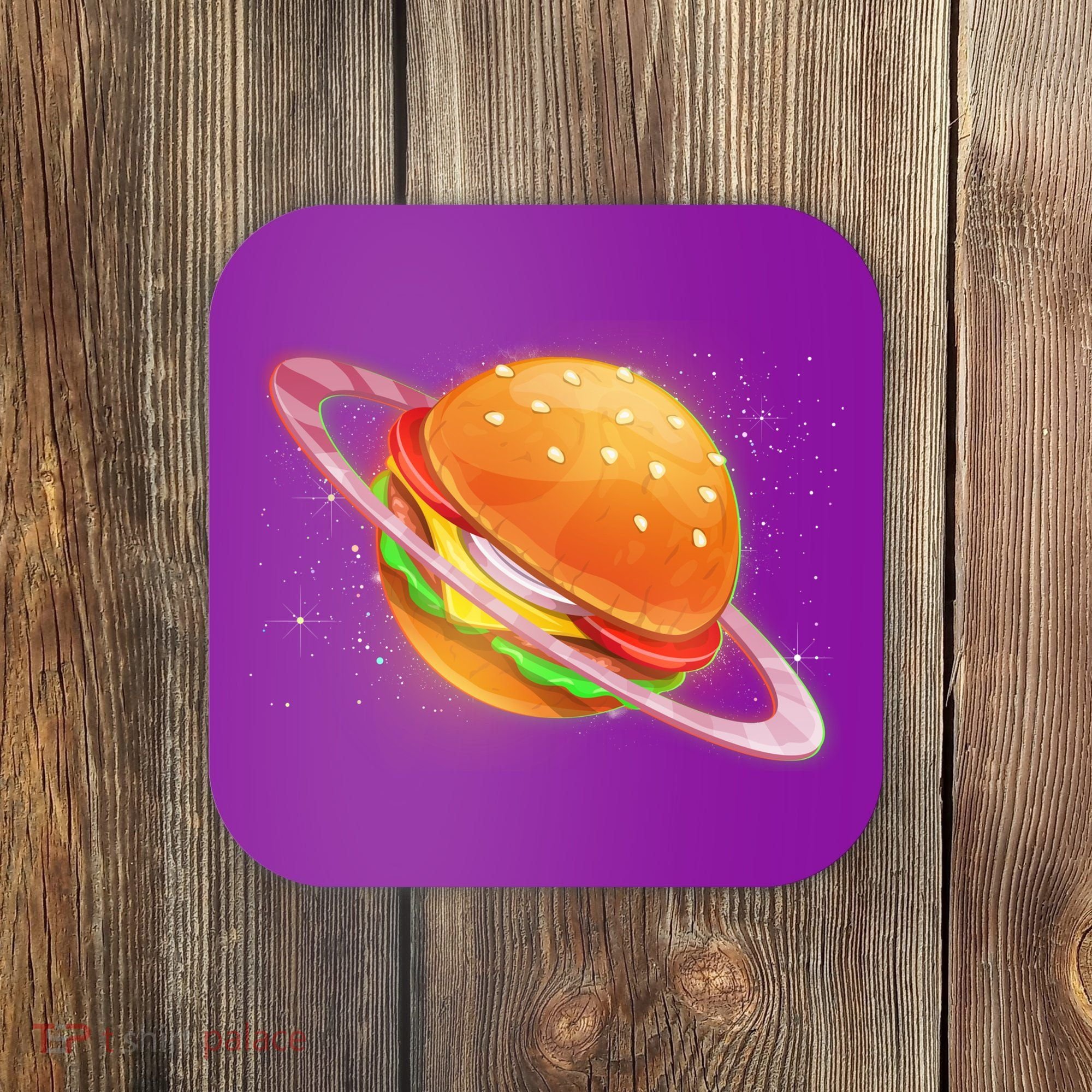 Funny Cosmic Galaxy Burger Planet Coaster