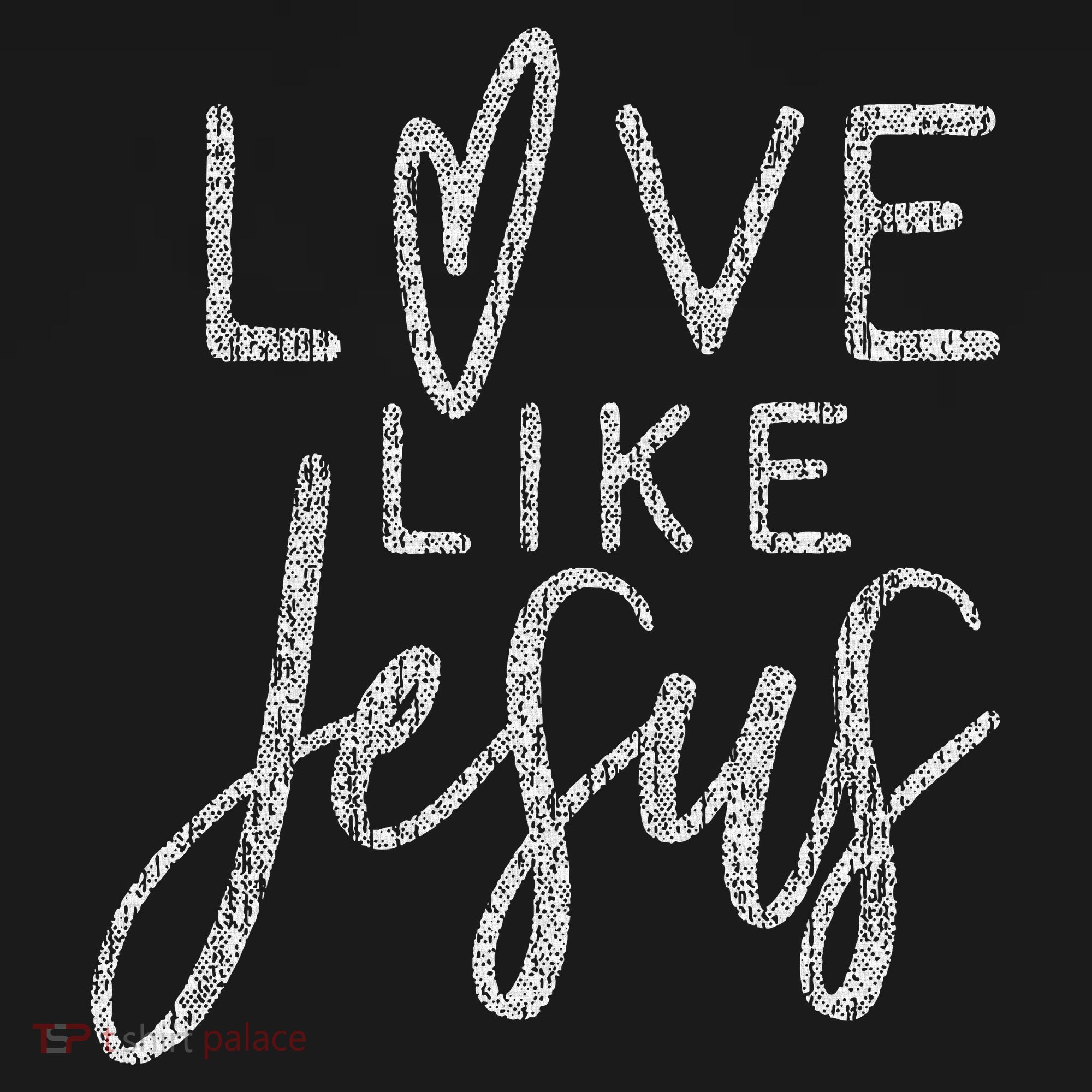 Forever Christian & Gear Cute Christian Love Like Jesus With Heart  Long Sleeve Shirt