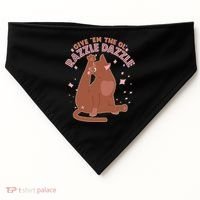 Funny Cat Give Em The Ol Razzle Dazzle USA-Made Doggie Bandana thumb 0