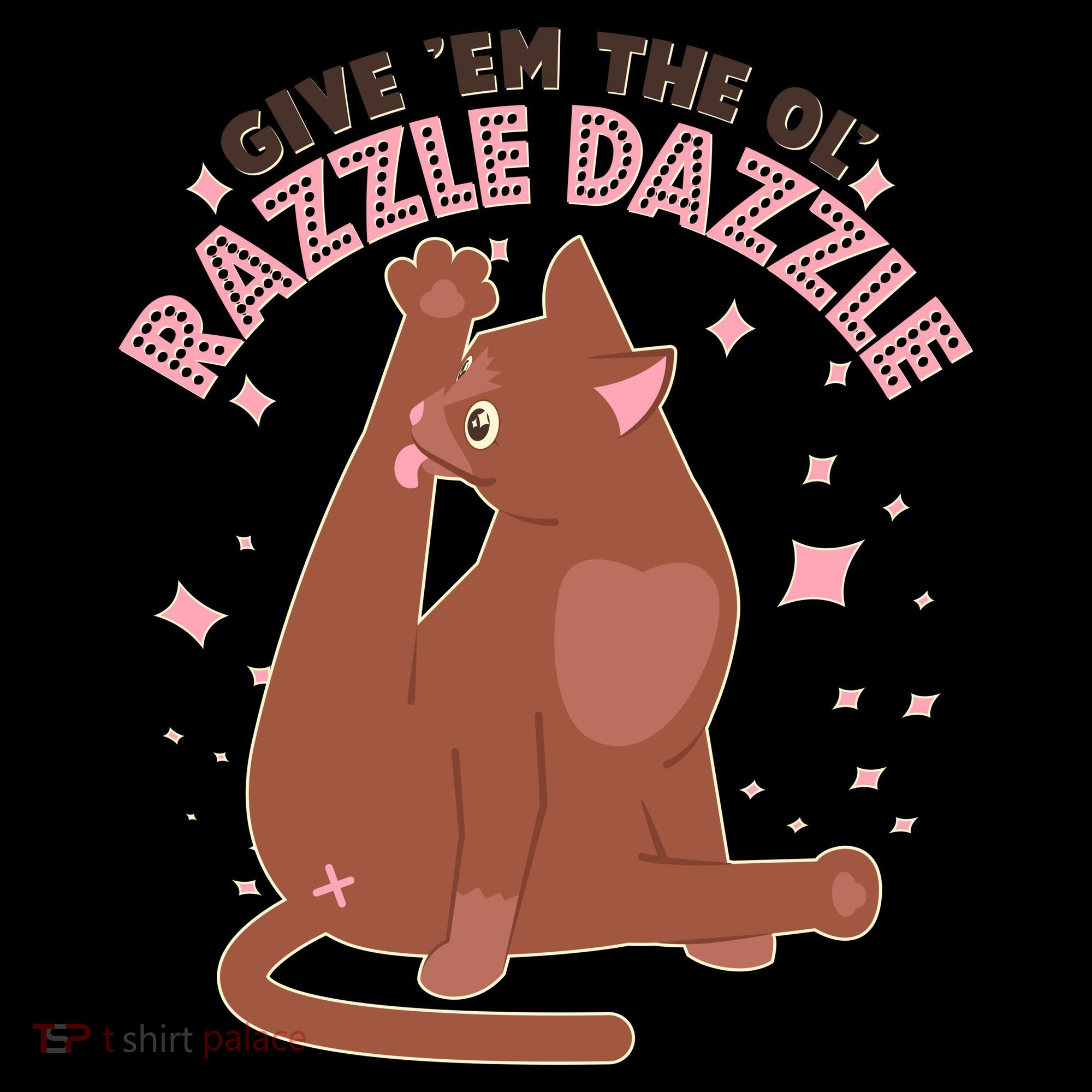 Funny Cat Give Em The Ol Razzle Dazzle Coffee Mug