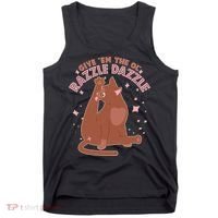 Funny Cat Give Em The Ol Razzle Dazzle Tank Top thumb 0