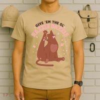 Funny Cat Give Em The Ol Razzle Dazzle T-Shirt thumb 6