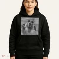 Funny Capybara Gifts Cool Capybara Selfie Hoodie thumb 5