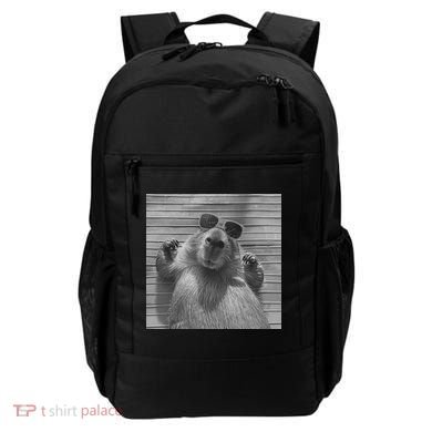 Funny Capybara Gifts Cool Capybara Selfie Backpack