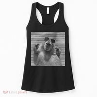 Funny Capybara Gifts Cool Capybara Selfie Women's Tank Top thumb 0