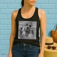 Funny Capybara Gifts Cool Capybara Selfie Women's Tank Top thumb 2
