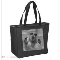 Funny Capybara Gifts Cool Capybara Selfie Tote Bag thumb 2