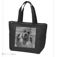 Funny Capybara Gifts Cool Capybara Selfie Tote Bag thumb 3