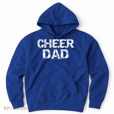 Father Cheerleading Gift From Cheerleader Daughter Cheer Dad Gift Hoodie