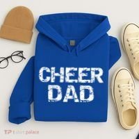 Father Cheerleading Gift From Cheerleader Daughter Cheer Dad Gift Hoodie thumb 4