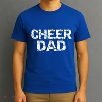 Father Cheerleading Gift From Cheerleader Daughter Cheer Dad Gift T-Shirt thumb 3