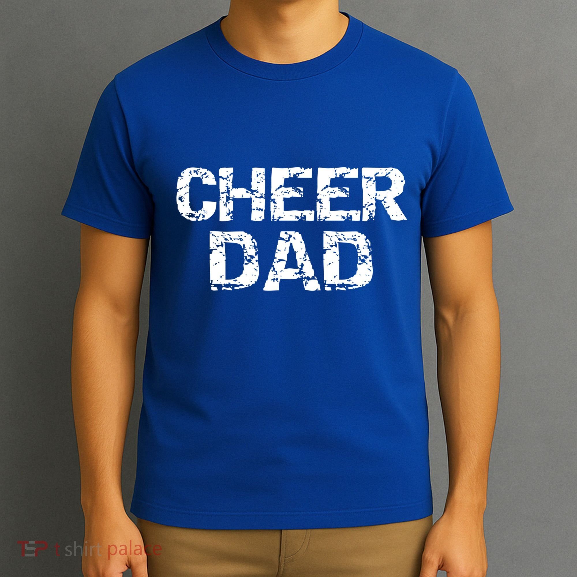 Father Cheerleading Gift From Cheerleader Daughter Cheer Dad Gift T-Shirt