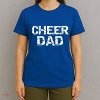 Father Cheerleading Gift From Cheerleader Daughter Cheer Dad Gift T-Shirt thumb 4