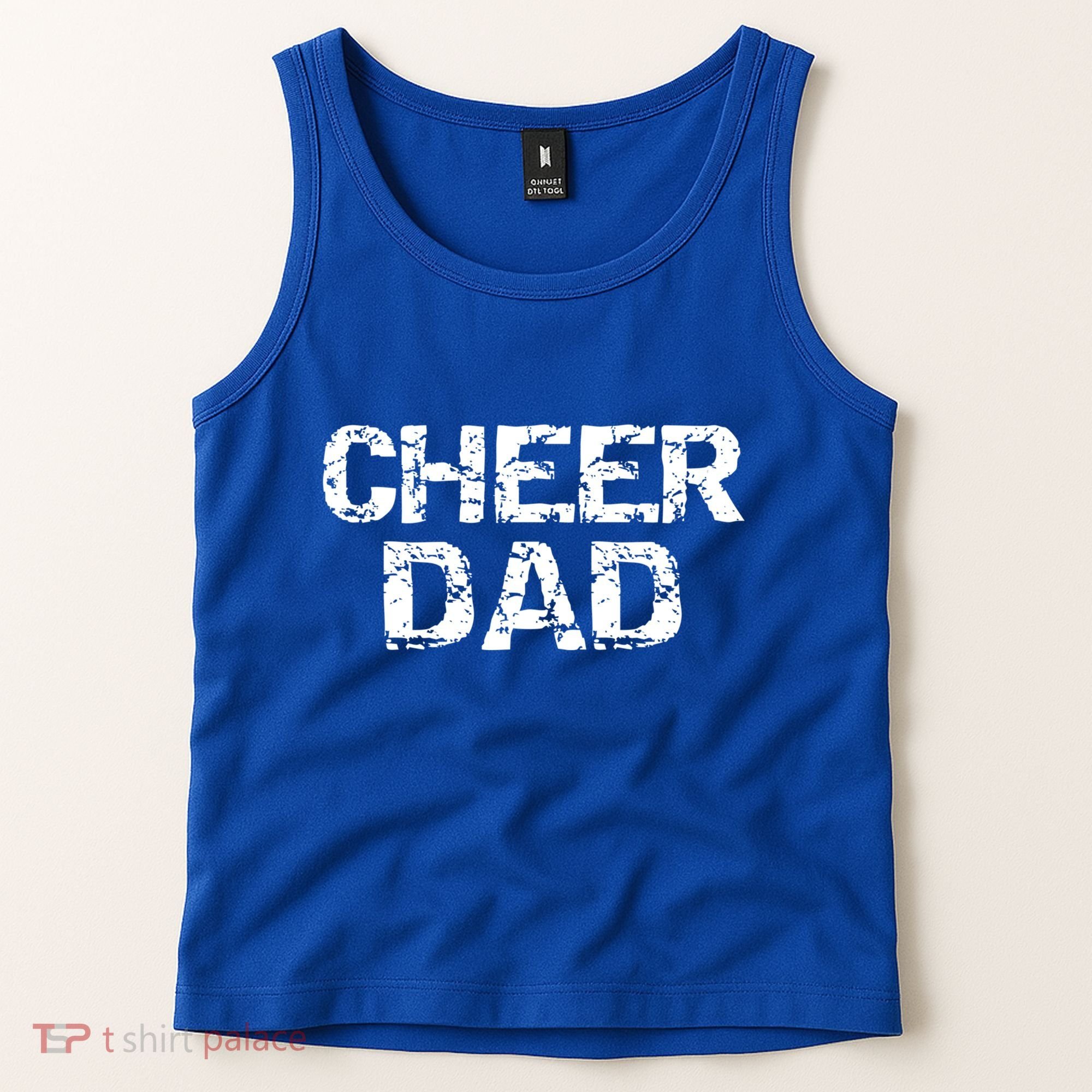 Father Cheerleading Gift From Cheerleader Daughter Cheer Dad Gift Tank Top