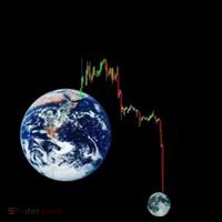 Funny Crypto Going Down To The Moon Coffee Mug thumb 5