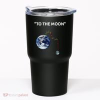 Funny Crypto Going Down To The Moon Tumbler thumb 0