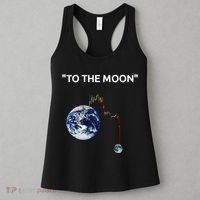 Funny Crypto Going Down To The Moon Women's Tank Top thumb 3