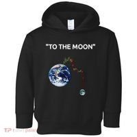Funny Crypto Going Down To The Moon Toddler Hoodie thumb 0