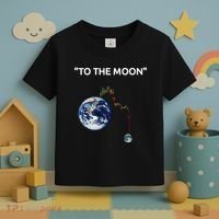 Funny Crypto Going Down To The Moon Toddler T-Shirt thumb 3