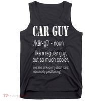 Funny Car Guy Cars Lover Racing Mechanics Car Guy Definition Tank Top thumb 0