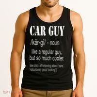 Funny Car Guy Cars Lover Racing Mechanics Car Guy Definition Tank Top thumb 3