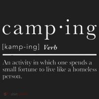 Funny Camping Gifts With Sayings For Campers Camp Definition Beanie thumb 2