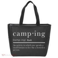 Funny Camping Gifts With Sayings For Campers Camp Definition Tote Bag thumb 0